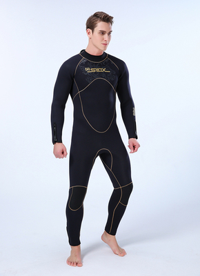 Siamese Suede Inner Male 5mm Diving Wetsuit