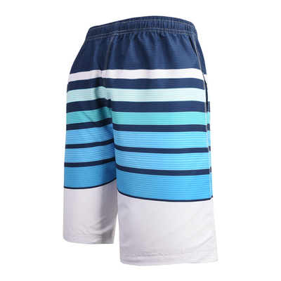 Casual Men's Discoloration Stripes  S surf swim shorts