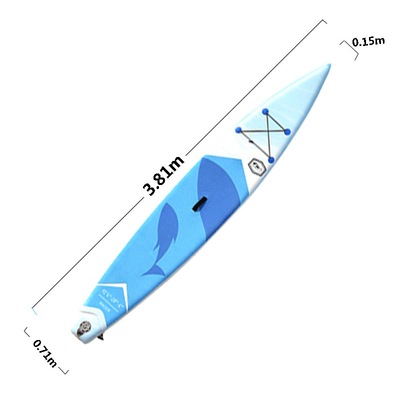 Lightweight Foldable 150x28x6 Inch EVA Surfboard