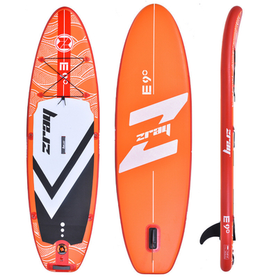 Orange 1 Fin 275x76x13cm Stand Up Surfboard