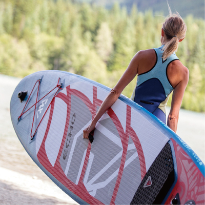 9KG 320*81*10CM Womens Inflatable SUP Paddleboards