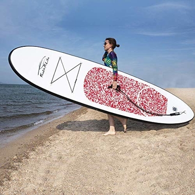 White 10'×30"×6" 17.6lbs Mens Paddle Board