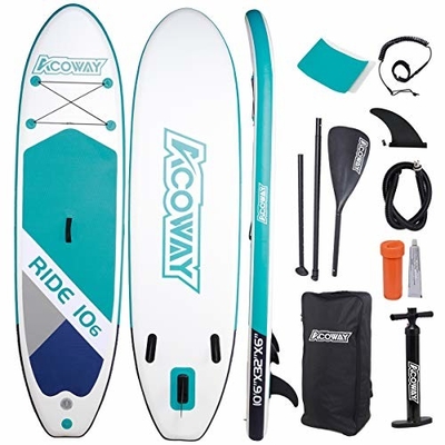 Alansma Inflatable Stand Up Paddle Board,10'6" Long 33" Wide 6" Thick SUP Paddleboard for Adult