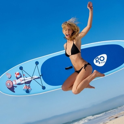 Blue 441 lbs 3 Fin 10'X30''X6'' Inflatable Paddleboards
