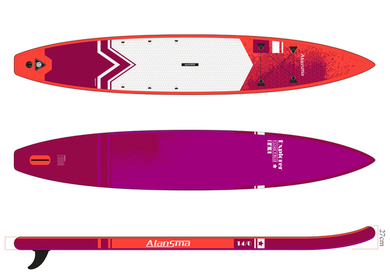 243LBS 71*27*427cm Mens Paddle Board For River