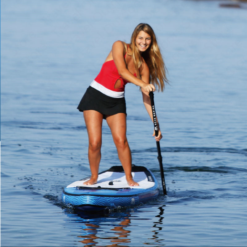Alansma Inflatable Sup Surfing Board Stand Up  Paddleboard Surf Board 350*79*15cm