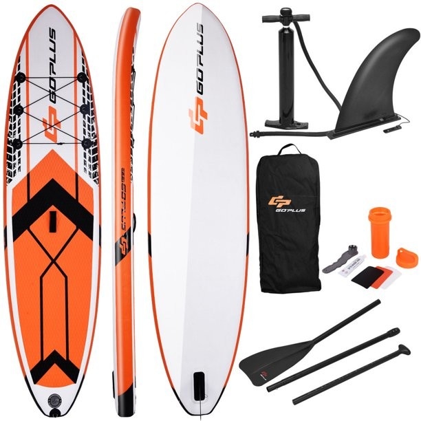 Non Slip 1 Fin 440lbs 10.5' Inflatable Surf SUP